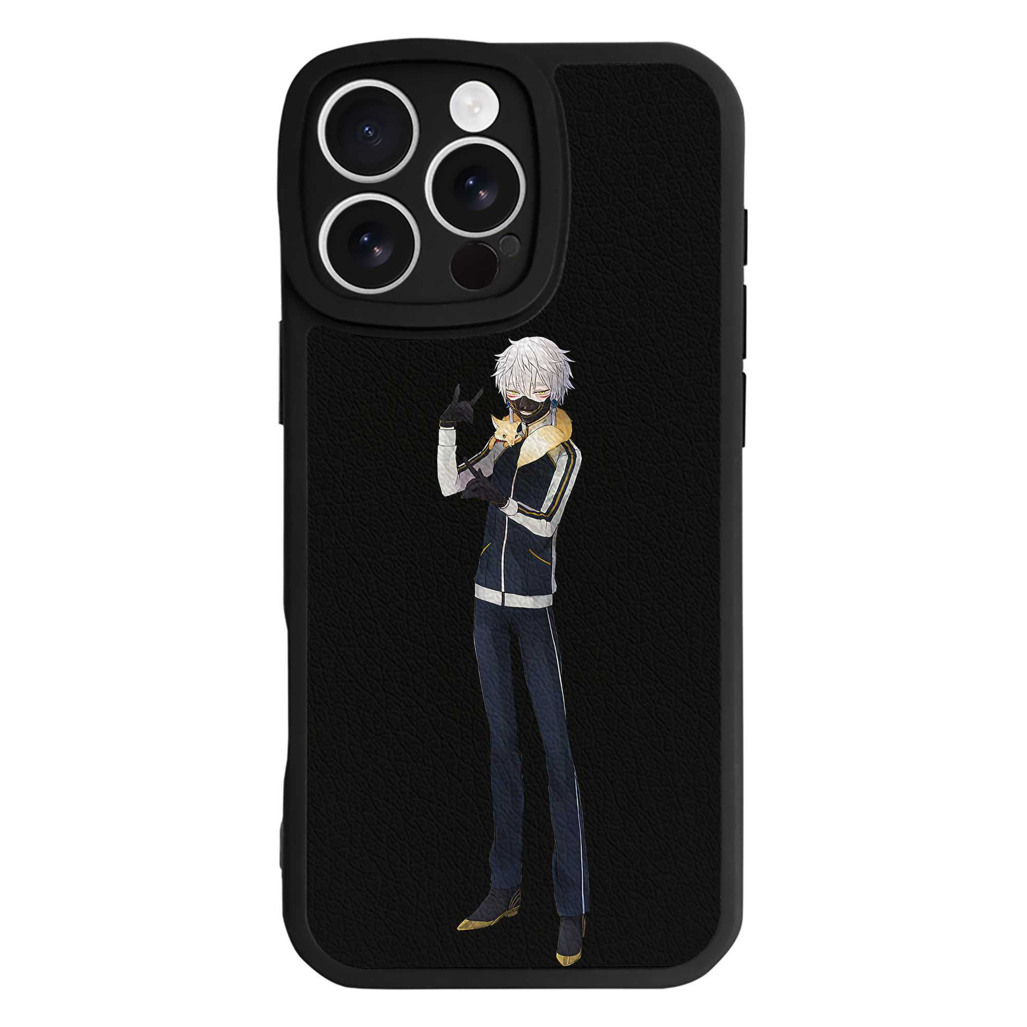 （画像用） 刀剣乱舞 Touken Ranbu 【iPhone 16シリーズ対応】シリコンスマホケース（レザー調） 材質：シリコン